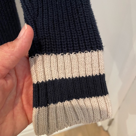 Abercrombie and Fitch Cotton navy cardigan - Picture 8 of 9